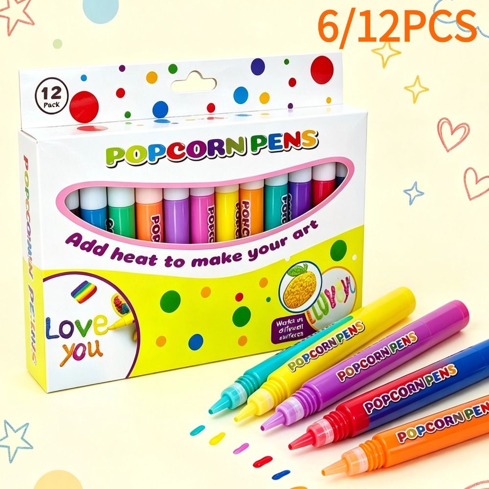 Copic Marker Sketch - Magisches Puffy Popcorn Stift-Set 3D DIY