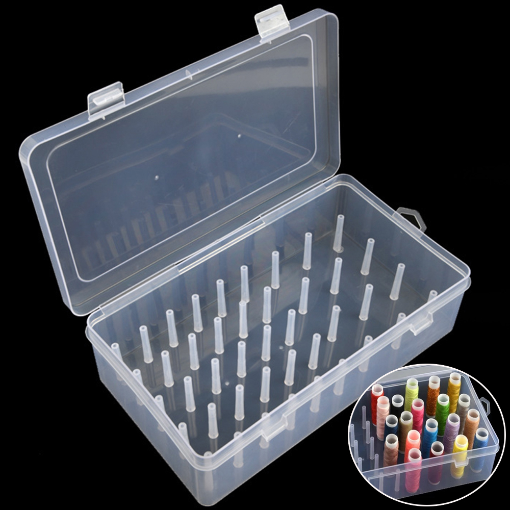 Neue Nähgarn-Box, 42 Stück, Sp – Craft Embellishment Storage Bewertung und Preis