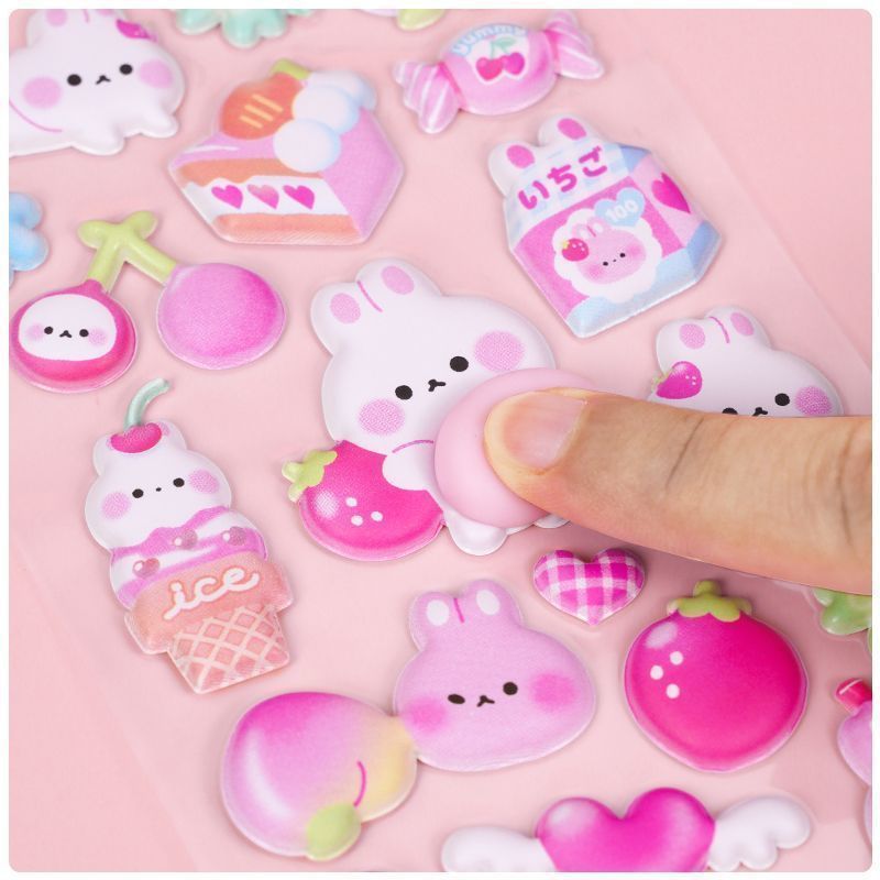 1 Blatt Puffy Bunny 3D-Blasena – Craft Embellishment World Bewertung und Preis