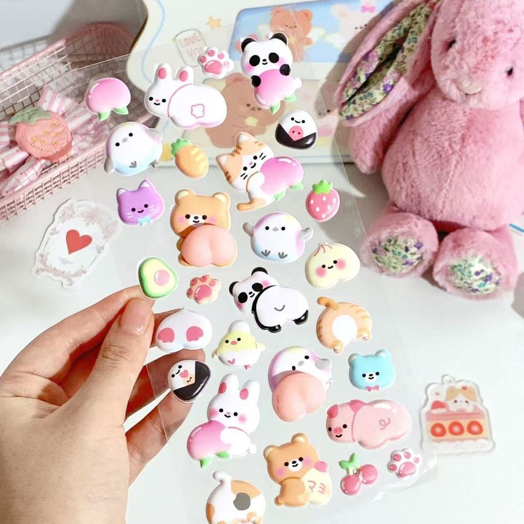 1 Blatt Puffy Bunny 3D-Blasena – Craft Embellishment World Bewertung und Preis